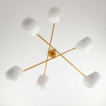 Потолочная люстра Eurosvet Luca 70055/6 белый