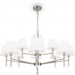Подвесная люстра большая Freya Rosemary FR2190PL-12N (220V, на цепи)