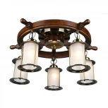 Потолочная люстра Omnilux Ferro OML-50307-05 (220V, штурвал)