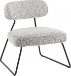 Кресло лаунж Kate серый Stool Group арт.УТ000039357