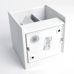 Настенный уличный светильник светодиодный Feron Майами 48097 DH012, 2*3W, 450Lm, 3000K, белый (220V, IP54)