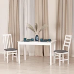 Стол MOSS бук, мдф, 68 х 124 77 см, white (белый) Tetchair 19824