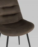 Стул Stool Group Остин велюр тёмно-коричневый УТ000034599
