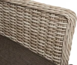 "Алиса" кресло плетеное, цвет бежевый с подушками 4SIS арт.УТ-00006455