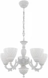 Подвесная люстра Arte Milano AM343837 343837/5 WT+SL (220V, на цепи)