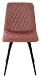 Стул CHILLI-X РОЗОВЫЙ #15, велюр / черный каркас 4 шт/ 1 к