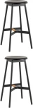 Стул барный Knobb черный 2 шт Stool Group (арт.УТ000038297)