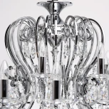 Подвесная люстра Chiaro Сюзанна 458010524 (220V, на цепи, подсвечник, свеча)