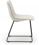 Zahara Стул бежевый с черными стальными ножками La Forma (ex Julia Grup) арт.148496