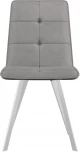 Стул DikLine 280 B22 GREY, ножки белые