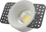 Светильник встраиваемый под гипсокартон Crystal Lux CLT 078C1 WH (220V, круглые)
