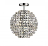 Потолочная люстра на штанге Simple Story 1096 1096-4CL (220V, хрусталь, шар)