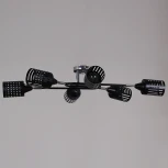 Потолочная люстра на штанге Reluce 70052-3.3-06 CR+BK (220V)