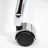 Кресло MODENA хром синий (флок)