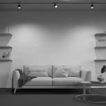 Трековый светильник Orlo Unity 3000K 5Вт 120° LED (однофазный) Maytoni Technical TR085-1-5W3K-B (220V, круглые)