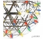 Подвесной светильник iLedex Stratosphere FG 600-92 RGB CR (220V, на проводе, шар)