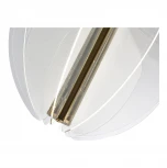 Подвесной светильник ST Luce Fesale SL6509.203.01 Золотистый/Прозрачный LED 1*45W 4000K
