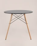 Стол круглый EAMES DSW NEW D=80 черный Stool Group арт.УТ000039067