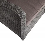 "Гляссе" кресло плетеное из искусственного ротанга, цвет графит 4SIS арт.УТ-00002580