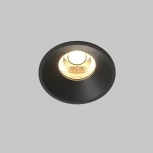 Встраиваемый светильник Maytoni Round DL058-7W2.7K-B (LED, 220V, круглые)
