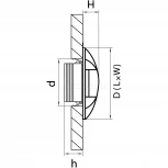 Подсветка для лестниц и ступеней встраиваемая Lightstar Lumina 212264 (LED, 220V)
