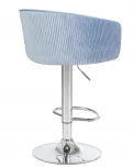 Стул барный DARCY (серо-голубой велюр (1922-6))