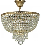 Потолочная люстра буше Arti Lampadari Nonna E 1.3.30.502 G (220V, хрусталь)