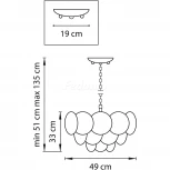 Подвесная люстра Lightstar Circo 797094