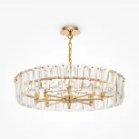 Подвесная люстра Maytoni Puntes MOD043PL-08G (220V, на цепи, круглые)