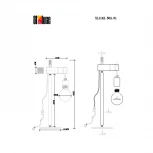 Интерьерная настольная лампа Evoluce Bagetti SL1142.504.01 (220V)