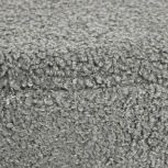 Стул-пуф Bradex Home Otis светло-серый, искусственный мех (RF 0661)