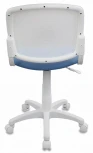 Кресло детское Бюрократ CH-W296NX белый TW-15 сиденье голубой 26-24 сетка/ткань крестовина пластик пластик белый