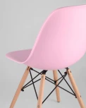 Стул Stool Group Eames DSW розовый x4 УТ000005347