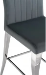 Полубарный стул Woodville Joan dark grey / steel 15387