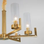 Подвесная люстра Eurosvet Arganie 60133/6 латунь (220V, на цепи)