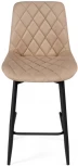 Полубарный стул Notta Баодин К Б/К крутящийся бежевый / черный 520609