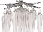 Подвесная люстра Dio D`arte Tavenna Nickel Tavenna H 1.5.21.101 N (220V, хрусталь, на проводе)