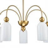 Потолочная люстра на штанге Escada ODE 686/5PL Copper (220V)