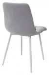 Стул CHILLI UF860-02B серо-голубой, ткань/ белый каркас