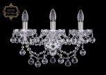 Бра Art Classic 10.26 10.26.3.165.XL.Cr.B (220V, хрусталь, подвески, подсвечник, свеча)