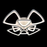 Потолочная люстра ярусная Natali Kovaltseva INNOVATION STYLE 83038 (регулировка яркости, LED, 220V, пульт управления, умный дом - LampSmart)