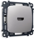 Комплект механизма Ambrella Volt розетки HDMI 2.0 OMEGA MO514010 Сталь матовый 40V/500mA 2.0GHz 5-18Gbit/s QUANT