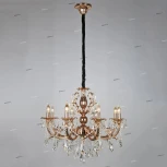 Подвесная люстра Omnilux Grosseto OML-77723-08 (220V, на цепи, подсвечник, свеча)