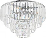 Потолочная люстра каскадная хрустальная Arte Milano Sorrento-7209 377209/6/390 CR (220V, круглые)