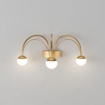 Настенный светильник светодиодный шарики Eurosvet Ragno 90031/3 золото (a070287) (220V, шарики)