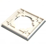 Рамка на 1 пост (дымчатый) Stekker Катрин 49031