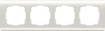 Рамка на 4 поста Stream (перламутровый) Werkel W0042113 (a051279)