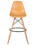 Стул барный DSW BAR (ножки светлый бук, цвет персиковый (NX-Y-06))