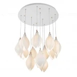 Потолочная люстра каскадная с цветами Cloyd Mangra 10363 (220V, цветы)