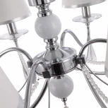 Подвесная люстра Arte Milano AM342109 342109/8 CR+LWT (220V, подвески, на цепи)
